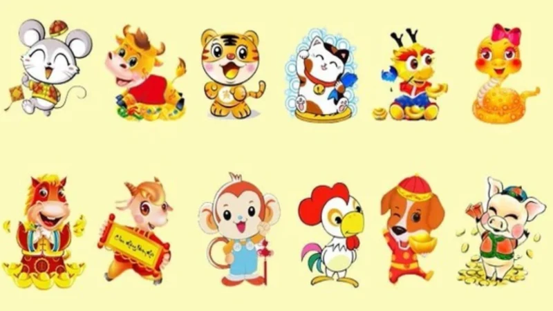 Soi cầu 12 con giáp kết hợp với ngũ hành
